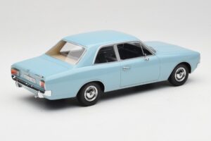 Opel Rekord C Azul Claro Minichamps 1:18 107047002 Metal - imagem 2 de 6