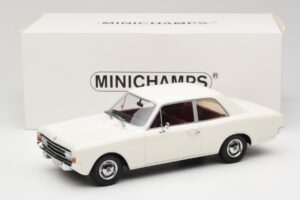 Opel Rekord C Branco Minichamps 1:18 107047001 Metal - imagem 6 de 6