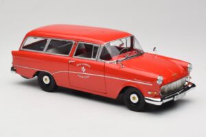 Opel Rekord P1 Caravan Feuerwehr Neuenkirchen Minichamps 1:18 180043291 Metal - imagem 6 de 8