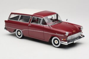 Opel Rekord P1 Caravan Vermelho Minichamps 1:18 180043211 Metal - imagem 6 de 8