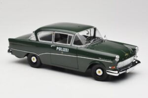 Opel Rekord P1 Polizei Minichamps 1:18 180043290 Metal - imagem 6 de 8
