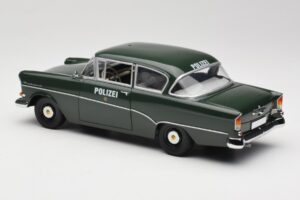 Opel Rekord P1 Polizei Minichamps 1:18 180043290 Metal - imagem 7 de 8
