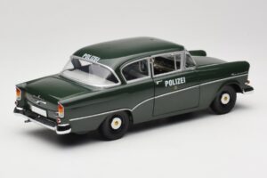 Opel Rekord P1 Polizei Minichamps 1:18 180043290 Metal - imagem 3 de 8