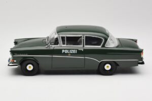 Opel Rekord P1 Polizei Minichamps 1:18 180043290 Metal - imagem 4 de 8