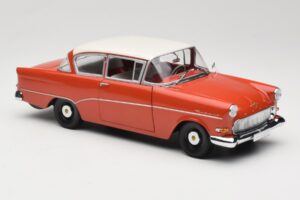 Opel Rekord P1 Vermelho Minichamps 1:18 180043201 Metal - imagem 6 de 8