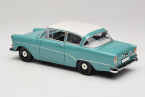 Opel Rekord P1 Azul Turquesa Minichamps 1:18 180043200 Metal - imagem 7 de 8