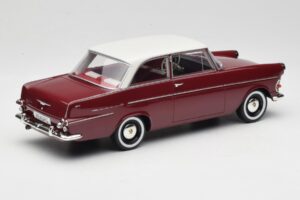 Opel Rekord P2 Vermelho Escuro & Branco BoS Models 1:18 BOS415 Resina - imagem 2 de 6