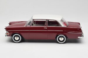Opel Rekord P2 Vermelho Escuro & Branco BoS Models 1:18 BOS415 Resina - imagem 3 de 6