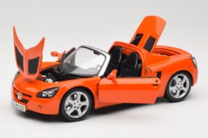Opel Speedster Laranja Maisto 1:18 31615 Metal - imagem 2 de 8
