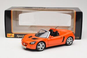 Opel Speedster Laranja Maisto 1:18 31615 Metal - imagem 8 de 8