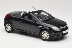 Opel Tigra TwinTop B Preto Norev 1:18 183600 Metal - imagem 6 de 8