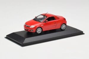 Opel Tigra TwinTop Magma Vermelho Minichamps 1:43 B24910027T Metal - imagem 2 de 4