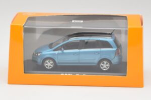 Opel Zafira A Star Azul Minichamps 1:43 B24910027Z Metal - imagem 4 de 4