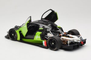 Pagani Huayra R Verde LCD 1:18 LCD18012-GR Metal - imagem 5 de 8