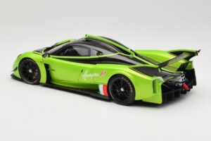 Pagani Huayra R Verde LCD 1:18 LCD18012-GR Metal - imagem 7 de 8