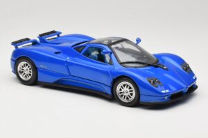 Pagani Zonda C12 Azul Solido 1:18 8172 Metal - imagem 6 de 8