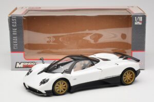 Pagani Zonda F Branco Mondo Motors 1:18 157655 Metal - imagem 8 de 8