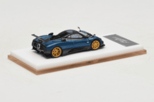 Pagani Zonda Tricolore Exposed Carbon Azul Henson & Heaven 1:64 PZTECB01 Metal - imagem 3 de 7