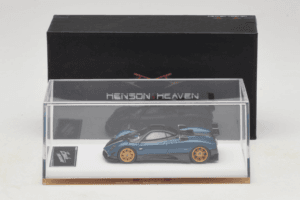Pagani Zonda Tricolore Exposed Carbon Azul Henson & Heaven 1:64 PZTECB01 Metal - imagem 7 de 7