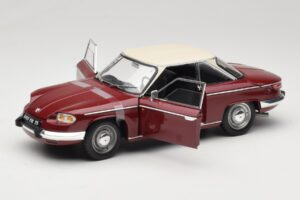 Panhard 24 CT Vermelho Solido 1:18 1832500 Metal - imagem 2 de 8