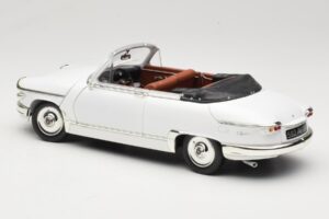 Panhard PL17 Cabriolet Branco Solido 1:18 8174 Metal - imagem 7 de 8