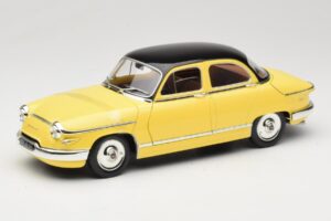 Panhard PL17 Amarelo Solido 1:18 8173 Metal