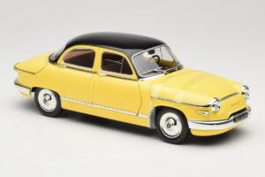 Panhard PL17 Amarelo Solido 1:18 8173 Metal - imagem 6 de 8