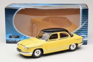 Panhard PL17 Amarelo Solido 1:18 8173 Metal - imagem 8 de 8