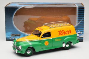 Peugeot 203 Break Tole Knorr Solido 1:18 8426 Metal - imagem 8 de 8