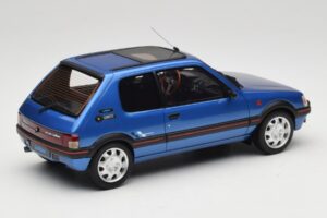 Peugeot 205 1.9 GTI Le Mans Miami Blue Otto 1:18 OT1153 Resina - imagem 2 de 6