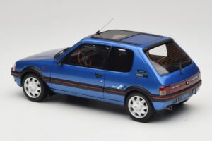 Peugeot 205 1.9 GTI Le Mans Miami Blue Otto 1:18 OT1153 Resina - imagem 5 de 6