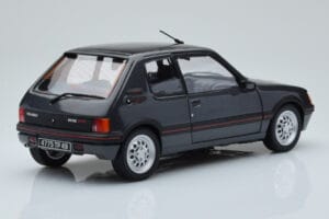 Peugeot 205 GTi 1.6 Graphite Cinzento Norev 1:18 184845 Metal - imagem 3 de 8