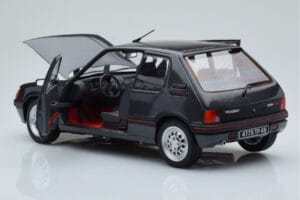 Peugeot 205 GTi 1.6 Graphite Cinzento Norev 1:18 184845 Metal - imagem 5 de 8