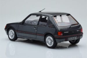 Peugeot 205 GTi 1.6 Graphite Cinzento Norev 1:18 184845 Metal - imagem 7 de 8