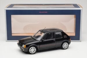 Peugeot 205 GTI 1.9 Preto Norev 1:18 184854 Metal - imagem 8 de 8