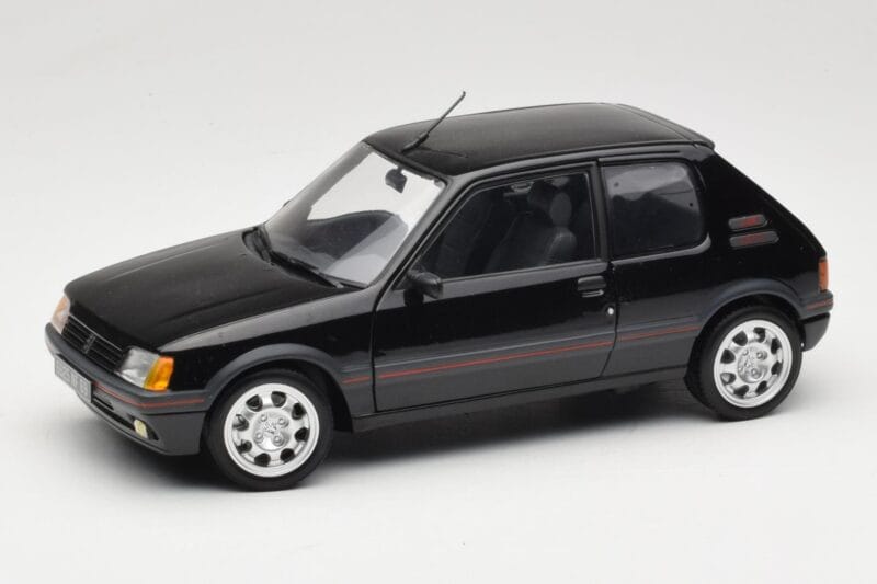 Peugeot 205 GTI 1.9 Preto Norev 1:18 184854 Metal