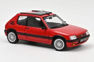 Peugeot 205 GTi 1.9 PTS Deco Vallelunga Vermelho Norev 1:18 184846 Metal