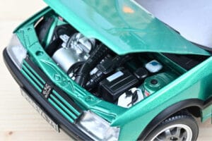 Peugeot 205 GTi Griffe Com Tecto de Abrir Verde Norev 1:18 184847 Metal - imagem 3 de 3