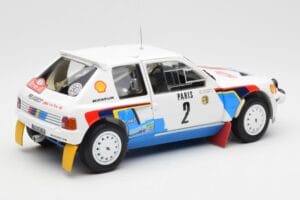 Peugeot 205 T16 #2 A. Vatanen / T. Harryman Rally Monte Carlo 1985 Norev 1:18 184864 Metal - imagem 3 de 8