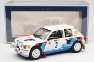 Peugeot 205 T16 #2 A. Vatanen / T. Harryman Rally Monte Carlo 1985 Norev 1:18 184864 Metal - imagem 8 de 8