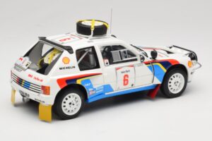 Peugeot 205 T16 Peugeot Talbot Sport T. Salonen / S. Harjanne Safari Rally 1985 Otto 1:18 OT1161 Resina - imagem 2 de 6