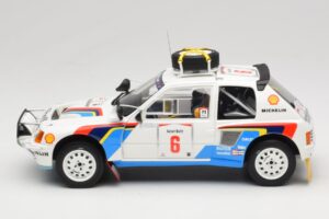 Peugeot 205 T16 Peugeot Talbot Sport T. Salonen / S. Harjanne Safari Rally 1985 Otto 1:18 OT1161 Resina - imagem 3 de 6
