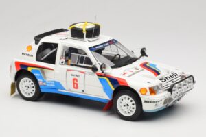 Peugeot 205 T16 Peugeot Talbot Sport T. Salonen / S. Harjanne Safari Rally 1985 Otto 1:18 OT1161 Resina - imagem 4 de 6