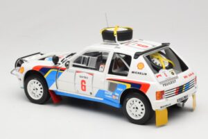 Peugeot 205 T16 Peugeot Talbot Sport T. Salonen / S. Harjanne Safari Rally 1985 Otto 1:18 OT1161 Resina - imagem 5 de 6
