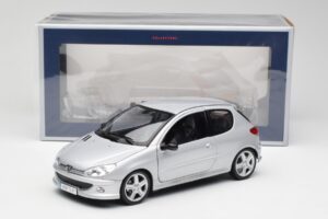 Peugeot 206 RC Aluminium Prata Norev 1:18 184726 Metal - imagem 8 de 8