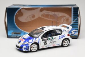 Peugeot 206 WRC #15 G. Panizzi / H. Panizzi WRC 1999 Solido 1:18 9016 Metal - imagem 8 de 8