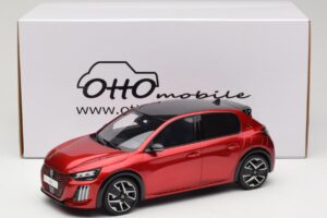 Peugeot 208 GT Hybrid Red Elixir Otto 1:18 OT1163 Resina - imagem 6 de 6