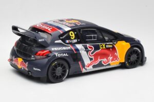 Peugeot 208 WRX #9 S. Loeb World RX of Belgium 2018 Otto 1:18 OT455 Resina - imagem 2 de 6