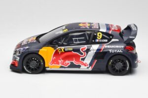 Peugeot 208 WRX #9 S. Loeb World RX of Belgium 2018 Otto 1:18 OT455 Resina - imagem 3 de 6