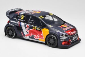 Peugeot 208 WRX #9 S. Loeb World RX of Belgium 2018 Otto 1:18 OT455 Resina - imagem 4 de 6